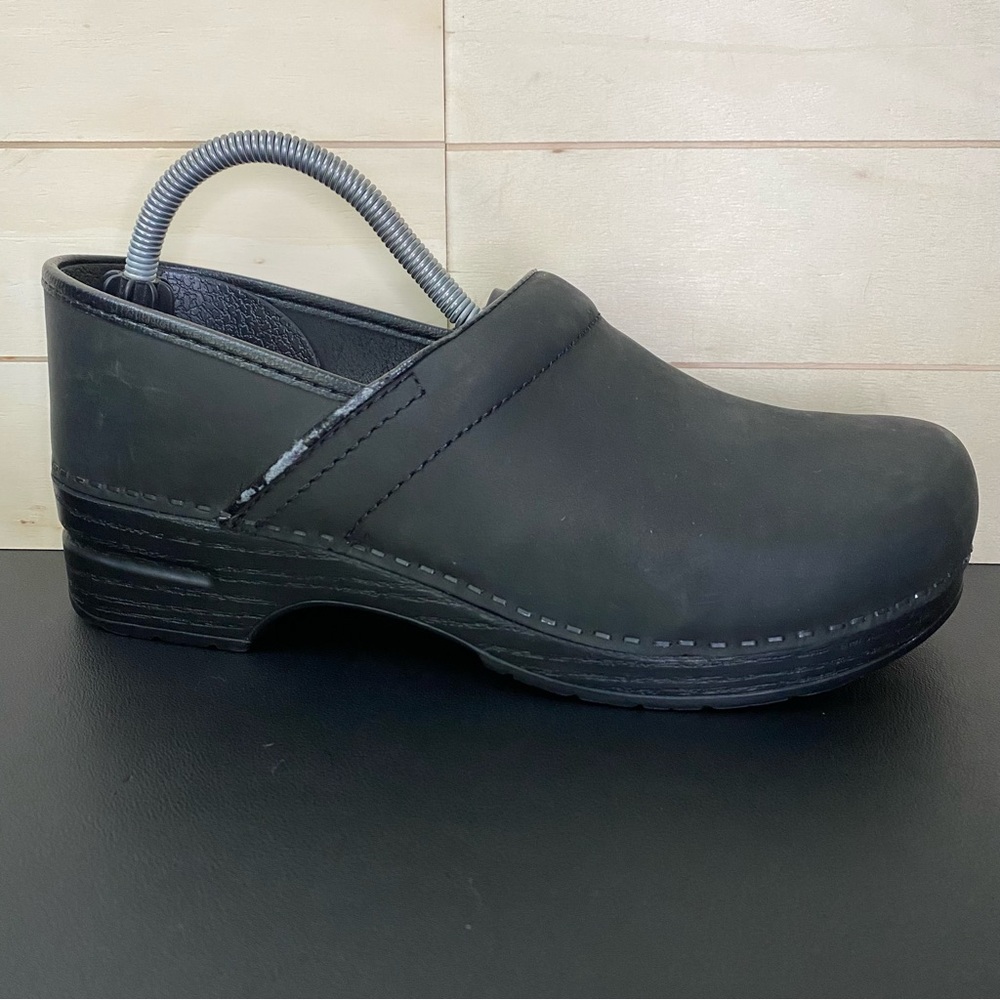 Dansko Black Professional Mule Clog